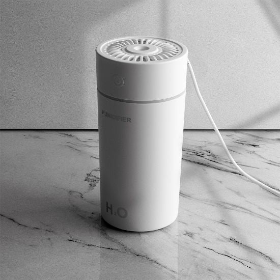 Achieve serenity with the Serenity in White: Mute Nano Air Purifier, Aroma Essential Oil Diffuser, and Humidifier - H2O.