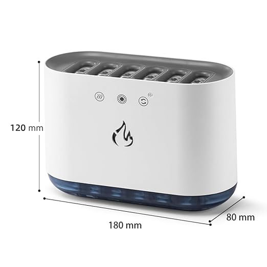 Transform your living room with the Silent 900ml Mini Portable Humidifier. USB Type C. 7 Lighting Effects.
