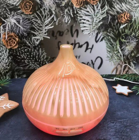 Marble FIJI Aroma Diffuser: Elegant design, soothing scents, ambient lights. 550ml capacity.