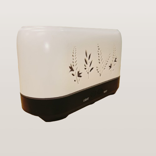 Create a peaceful atmosphere with the Serenity Flame Humidifier, an ultra-quiet essential oil diffuser for relaxation.